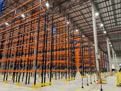 Sistema porta paletes para armazenagem de pallets — Metalúrgica Hentges