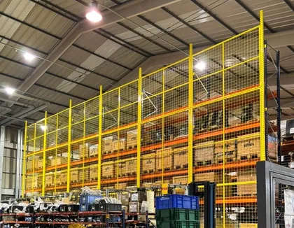 Protetor de fundo específico para sistemas porta pallet — Metalúrgica Hentges